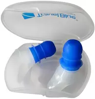 Blue Mėlyna TRAVEL Mėlynas KAMŠTUKAI AUSIMS SKRYDŽIAMS, SLĖGIO MAŽINIMUI