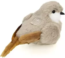 KOOPMAN Dekoratyvinis paukštis su segtuku 14 cm