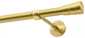Decastyl VIENKARTIS KARNIZAS FI 19 MM ŽALVARIS SATININIS 240 CM KŪGINIS KOWALSKI