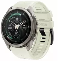 4kom.pl Dirželis Tech-Protect Silicone do Garmin Fenix 5 / 6 / 6 Pro / 7 / 8 / 8 Pro / E / 9 / 9 Pro 51 mm Stone Pilkas (THP6085)