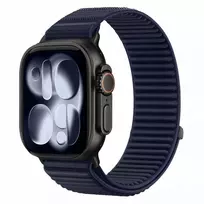 TECH-PROTECT NYLONLOOP APPLE WATCH 8 / 9 / 10 / 11 / 12 / SE / ULTRA (44 / 45 / 46 / 49 MM) TAMSIAI MĖLYNA