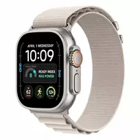 TECH-PROTECT NYLON PRO APPLE WATCH 8 / 9 / 10 / 11 / 12 / SE / ULTRA (44 / 45 / 46 / 49 MM) žvaigždžių šviesos spalvos