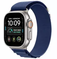 TECH-PROTECT NYLON PRO APPLE WATCH 8 / 9 / 10 / 11 / 12 / SE / ULTRA (44 / 45 / 46 / 49 MM) tamsiai mėlyna