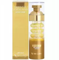 3W Clinic Vitamin C & Luxury Gold kapsulinis veido serumas 56 ml