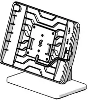 Ergonomic Solutions FOCAL SumUp mažmeninės prekybos stovas, pagrindas su (SUMENC001-32)