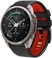 Tech-Protect Dirželis Iconband Pro Garmin Fenix 5x / 5x Plus / 6x / 6x Pro / 7x / 8 / 8 Pro / 9 / 9 Pro 47 mm Juodas/raudonas (THP6045)