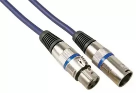 Velleman Profesionalus DMX kabelis XLR 3pin kištukas - XLR 3pin lizdas 10m (PAC104)