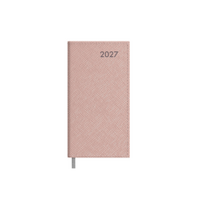 Darbo knyga - kalendorius MIDI 2027m, 90x167mm, smėlio sp.