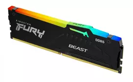 RAM Atmiņa Kingston Fury Beast RGB, DDR5, 16GB, 6000MHz, CL36 (KF560C36BBE2A-16)