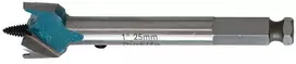 Makita Grąžtas medienai su 2 pjaunančiomis briaunomis, 25mm, su 7/16" šešiakampiu koteliu E-27539