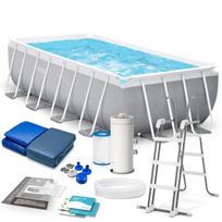 Karkasinis baseinas Intex Prism Frame 26792, 488 x 244 x 107 cm su siurbliu