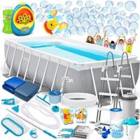 Karkasinis sodo baseinas Intex 26792 488 x 244 x 107 cm su priedų rinkiniu