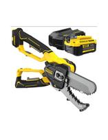 Šakų genėjimo grandininis pjūklas Stanley SFMCPS515M1-QW; 18 V; 1x4,0 Ah akum.