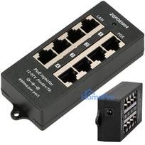 Extralink 4-Port PoE Injector, 4x 100Mb / s RJ45