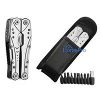 Extralink Multitool, Pocket Knife 23-in-1, with Case, Silver