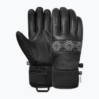 Moteriškos slidinėjimo pirštinės Reusch Charlize R-Tex XT black/steel gray/silver