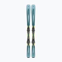 Kalnų slidės + apkaustai HEAD Discovery 74 Sport AM BB-PR + Protector Evo PR 11 GW blue/yellow