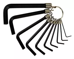 Šešiakampių raktų komplektas Teng Tools 1,5-10 mm, 10 dalių