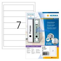 HERMA Ordneretiketten 38,0 x 192,0 mm weiß