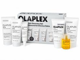 Plaukų priežiūros priemonių rinkinys Olaplex Discovery Healthy Hair, 3 vnt., 132.5 ml