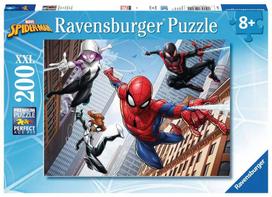 Ravensburger dėlionė „Marvel Žmogus-voras ir draugai“, 200 XXL det., nuo 8 m.
