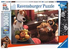 Ravensburger dėlionė „Slaptas augintinių gyvenimas“, 300 XXL det., nuo 9 m.