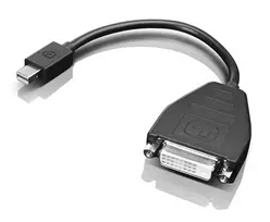 Lenovo 0B47090 vaizdo kabelio adapteris 0,2 m Mini-DisplayPort → SL-DVI juodas