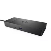 DELL WD19S-180W (be maitinimo adapterio) Laidinė USB 3.2 Gen 2 (3.1 Gen 2) Type-C stotelė, juoda