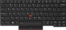 Lenovo 01YP091 klaviatūra (prancūziška) nešiojamam kompiuteriui ThinkPad X280, juoda