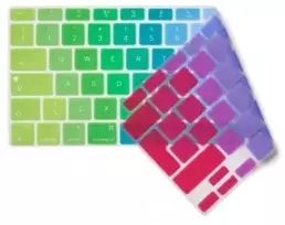 Valiklis Baseus „Philbert“ klaviatūros dangtelis, skirtas „MacBook Air 2020“ – „Rainbow“.