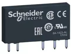 „Schneider Electric“ miniatiūrinė relė 1P 6A 24V (DCRSL1AB4BD)