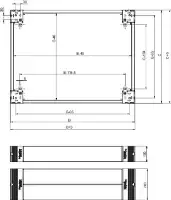 Schneider Electric Schneider cokolis korpuso šoninei daliai 100 x 400 mm (NSYSPS4100)