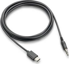 Hewlett Packard (HP) Poly Voyager Surround 80/85 UC 3,5 mm garso adapterio laidas