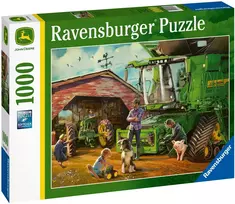 Ravensburger dėlionė „John Deere: tada ir dabar“, 1000 det.