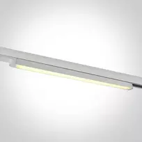 16W LED šviestuvas į 3 fazių bėgelius, baltas, 3000/4000/5000K, 65018T/W/V