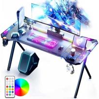 RGB Gaming desk (120x60X75cm) + Remote control