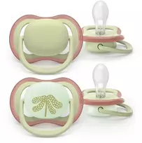Philips Avent - Ultra air raminamasis čiulptukas, 6-18 mėn., šviesiai žalias