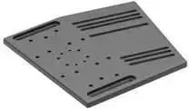 galeria plakatu Sabelt Shifter & Handbrake Plate Płyta aluminiowa - juoda