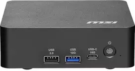 Stacionarus kompiuteris MSI Cubi NUC AI+ (3MG-006DE) mini kompiuteris su Intel Core Ultra 9 386H procesoriumi, 32GB RAM ir 1 TB SSD, Win11 Pro procesoriumi.