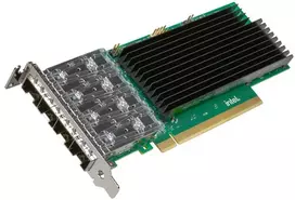 Kontroler Intel Ethernet Network Adapteris - Adapteris sieciowy - PCIE 4.0 x16 - 10/25 Gigabit SFP28 x 4 (E835XXVDA4)