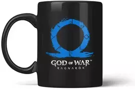 Numskull God of War Ragnarok - Juodas Wolves - Puodelis (į karštį reaguojantis)