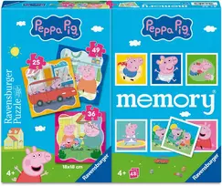 Dėlionė Ravensburger - Peppa Pig Puzzle+memory® (10625088)