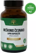 Sveikadienis Meškinis česnakas kapsulėse – širdies ir kraujotakos gerovei