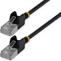 StarTech Tinklo kabelis juodas 0,5 m Cat6a U/FTP (STP) apvalus (N6APATSTP34BKS50CM)