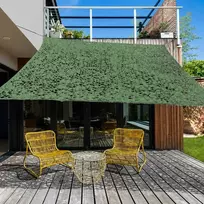 ProGarden Pavėsinė nuo saulės sodui 2X3M maskuojanti žalia