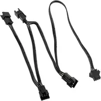 Lian Li RGB splitter extension cable for SL-V1 fans - juodas (12UFEX-1)