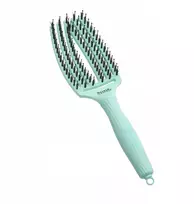 Olivia Garden FingerBrush Combo Medium plaukų šepetys Fizzy Mint