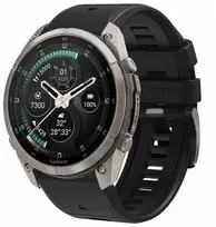 GK PROTECTION Dirželis Tech-Protect Silicone do Garmin Fenix 5 / 6 / 6 Pro / 7 / 8 / 8 Pro / E / 9 / 9 Pro 51 mm Obsidian Juodas (THP6087)