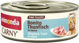 Animoda ANIMONDA Carny Fine Fillet padaže – dryžuotoji tunas 60 g