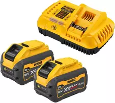 DeWalt DCB118XY2-QW akumuliatoriaus paleidimo rinkinys be juostelių, 216 Wh